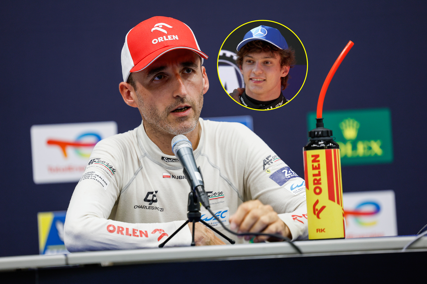 Kubica skarcił lidera F1. 