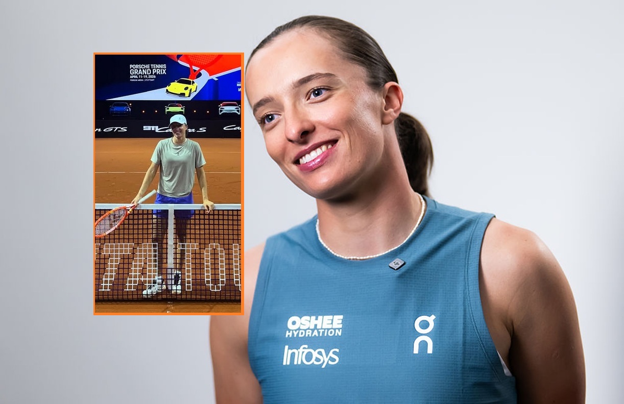 Świątek już w Stuttgarcie. Organizatorzy pokazali nagranie