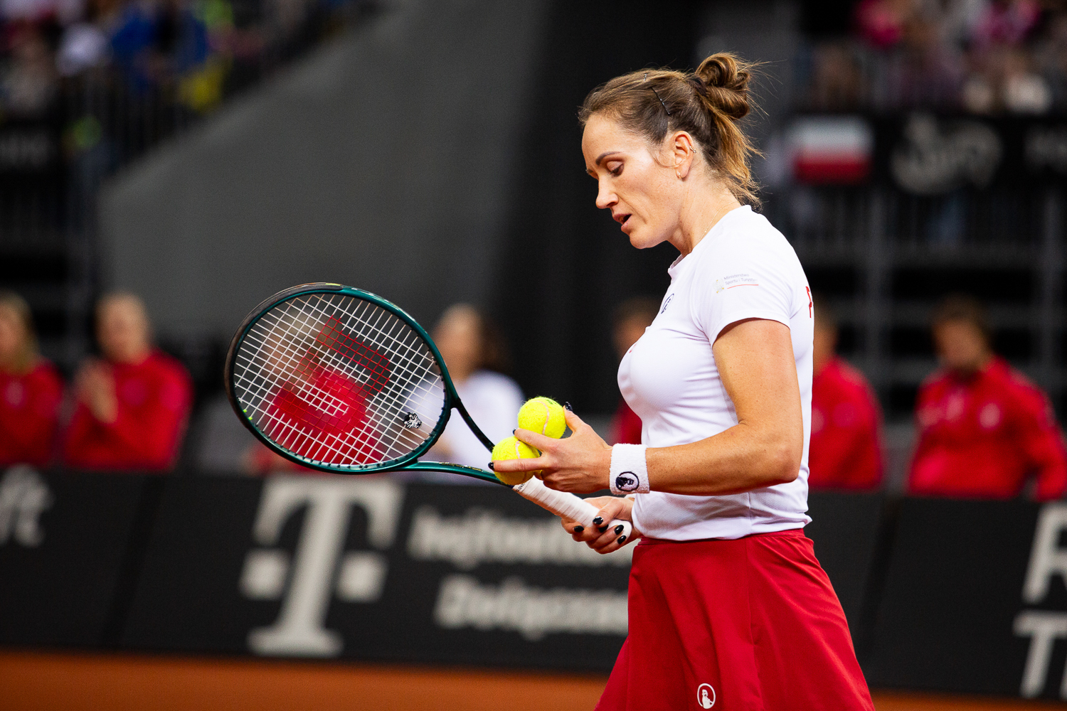 Katarzyna Kawa ponownie została zmieciona z kortu