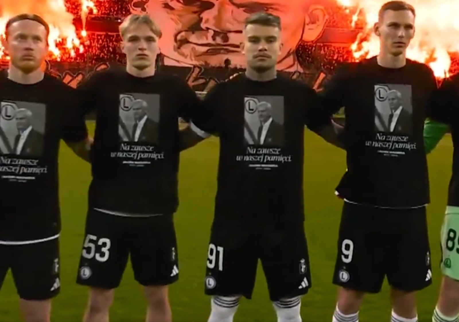 Sceny w Warszawie. Nagrali, co działo się na stadionie Legii