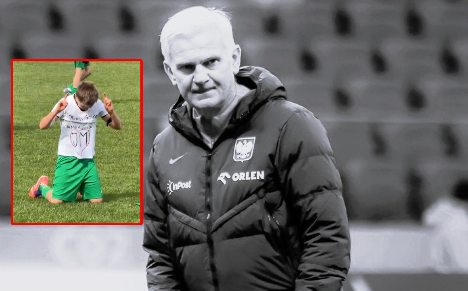 Syn Magiery strzelił gola i oddał hołd ojcu. Przejmująca chwila na boisku