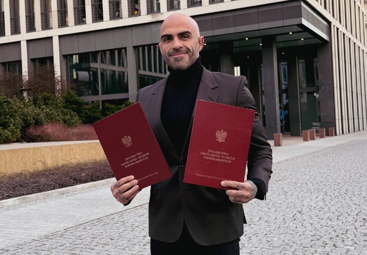 Zaskoczył w sieci. "Przede mną doktorat"