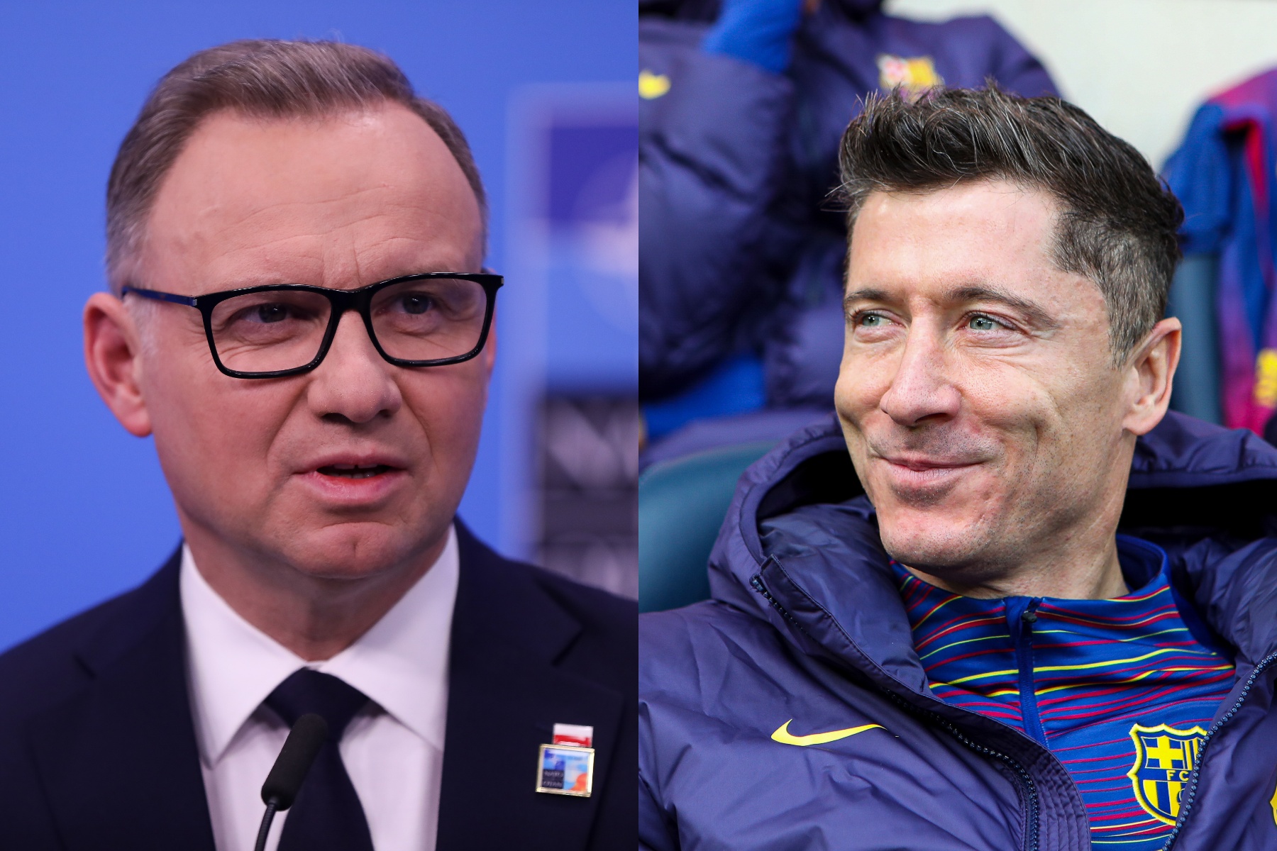 Lewandowski kontra Duda. Podali, kto wygrał niecodzienną rywalizację