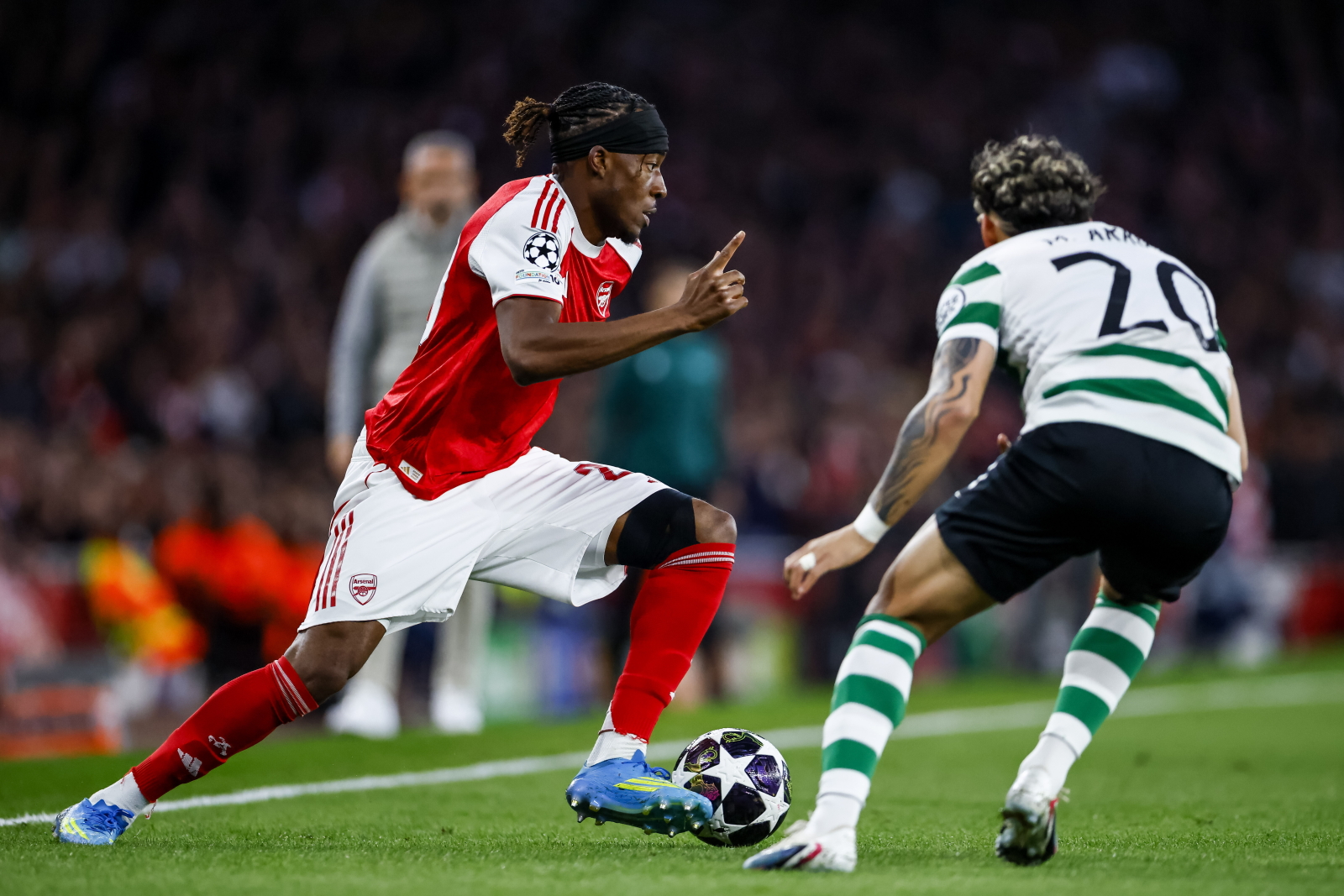 Cel uświęcał środki w meczu Arsenalu