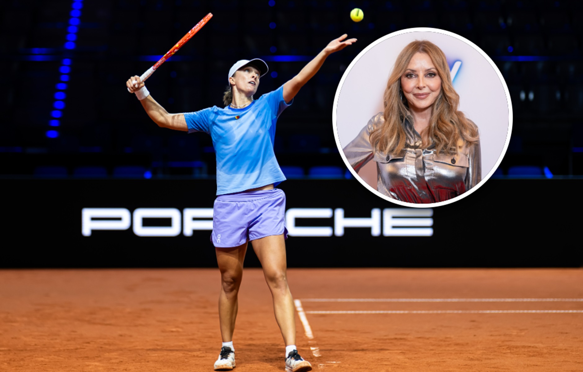 Kuriozalne słowa podczas treningu Świątek. Nie wiedzieli, że są nagrywani?