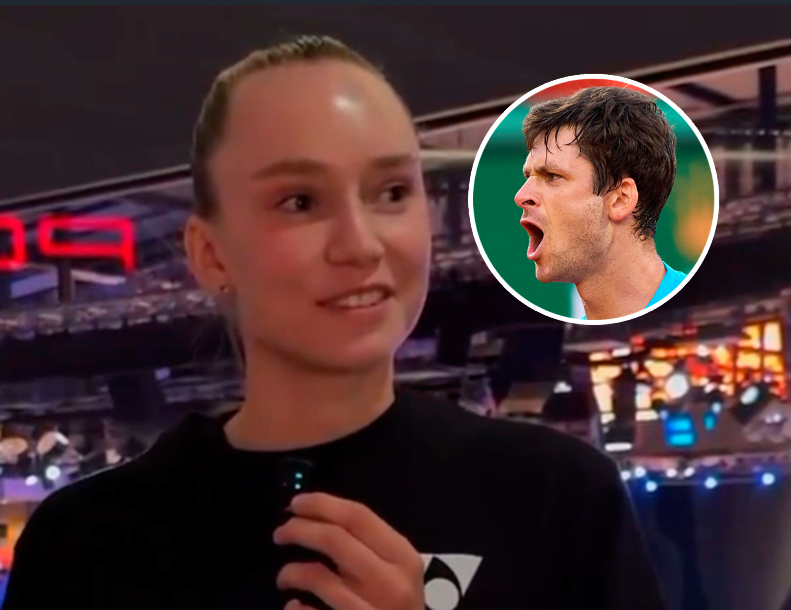 Rybakina chciałaby być szefową... Hurkacza. W tej dyscyplinie