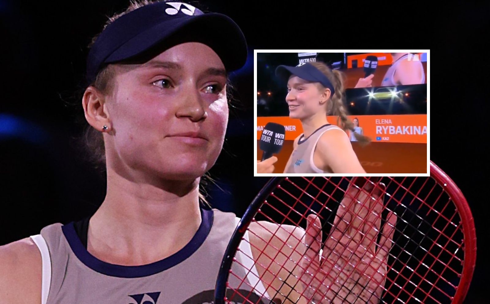 Rybakina rzadko się uśmiecha. Musiało paść takie pytanie!