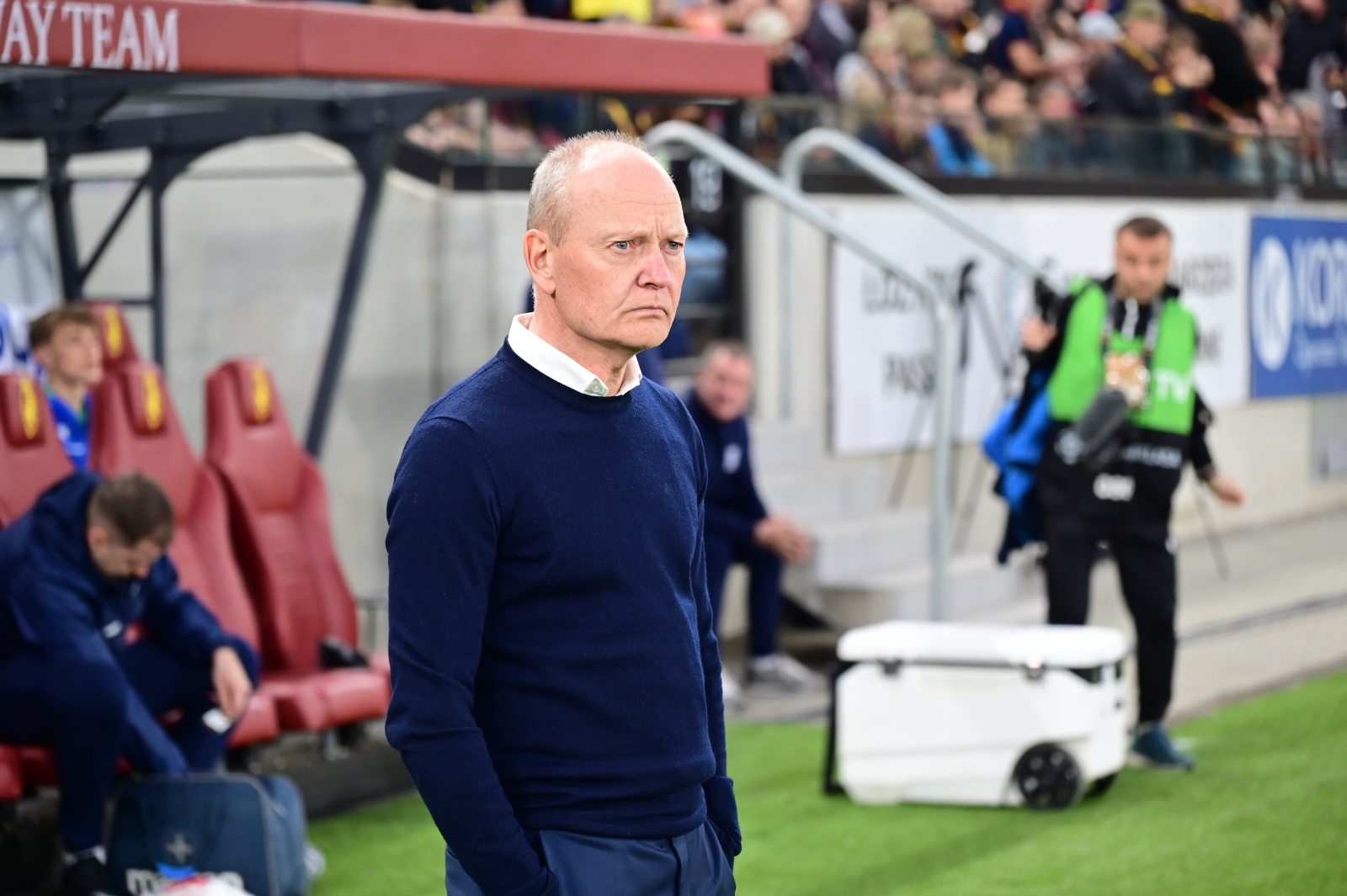 "Szalony mecz". Trener Lecha Poznań przeżył nerwowe minuty