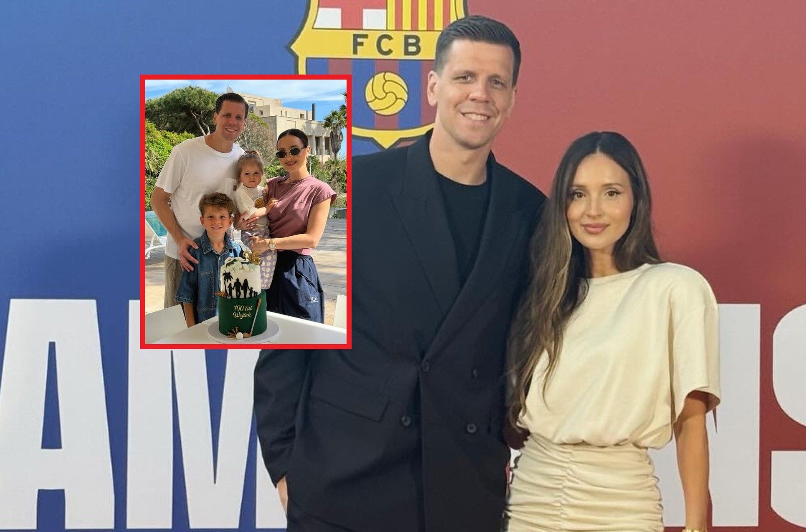 "Kochanie Ty wiesz". Rozczuliła fanów rodzinnym zdjęciem Szczęsnego