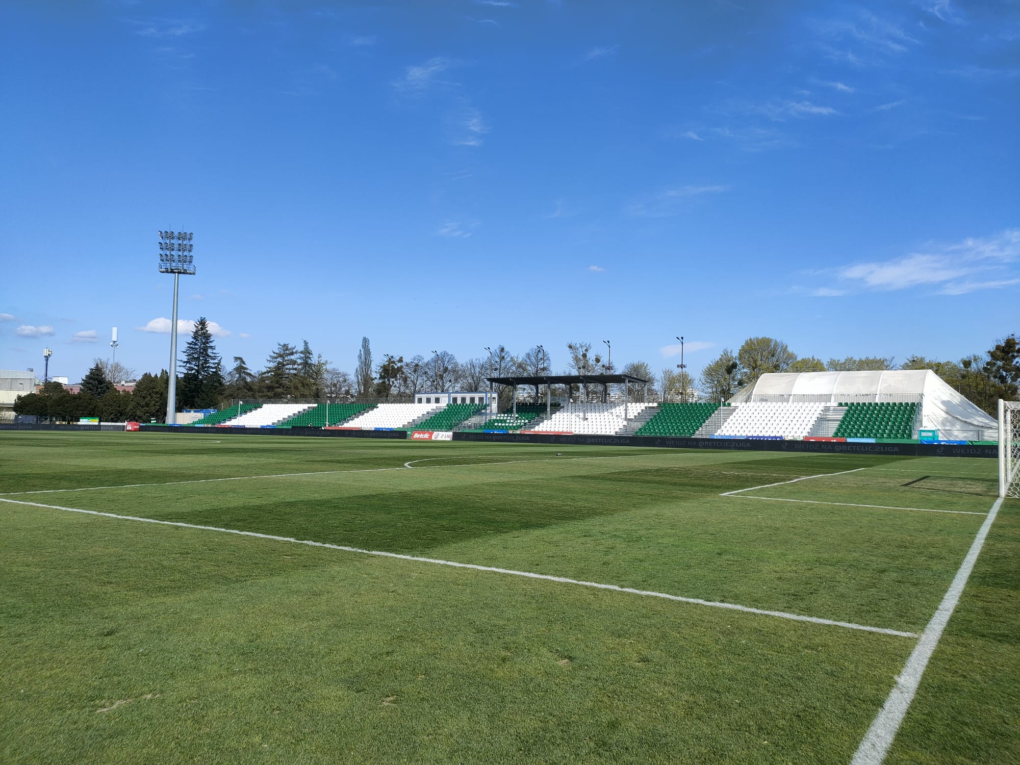 Nowa trybuna na stadionie Warty Poznań już gotowa (foto)