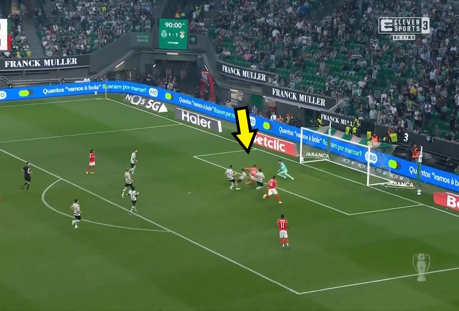 Z nieba do piekła w 90 sekund. Co za zwrot akcji w derbach Lizbony