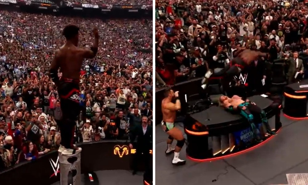 IShowSpeed wszystkich zszokował. Skopiował cieszynkę Ronaldo i skoczył