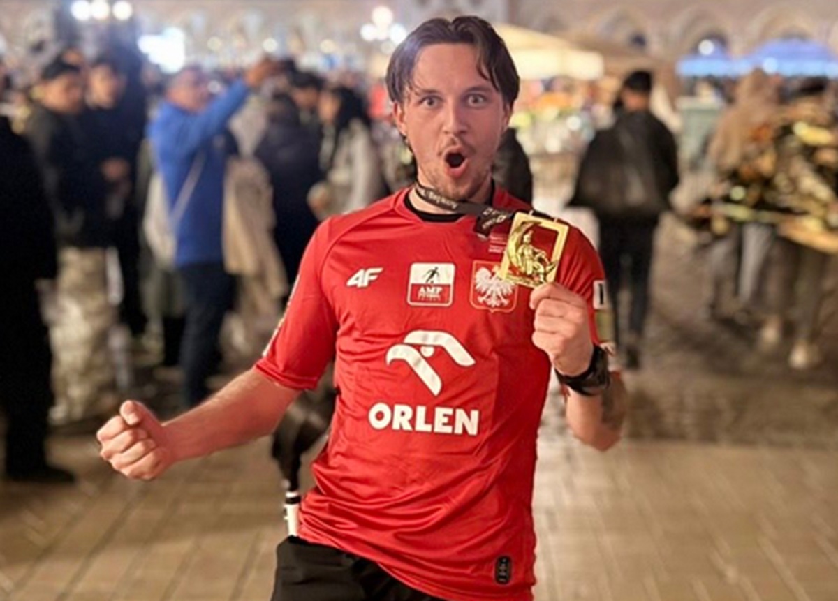 Przebiegł 10 km na... jednej nodze. To reprezentant Polski