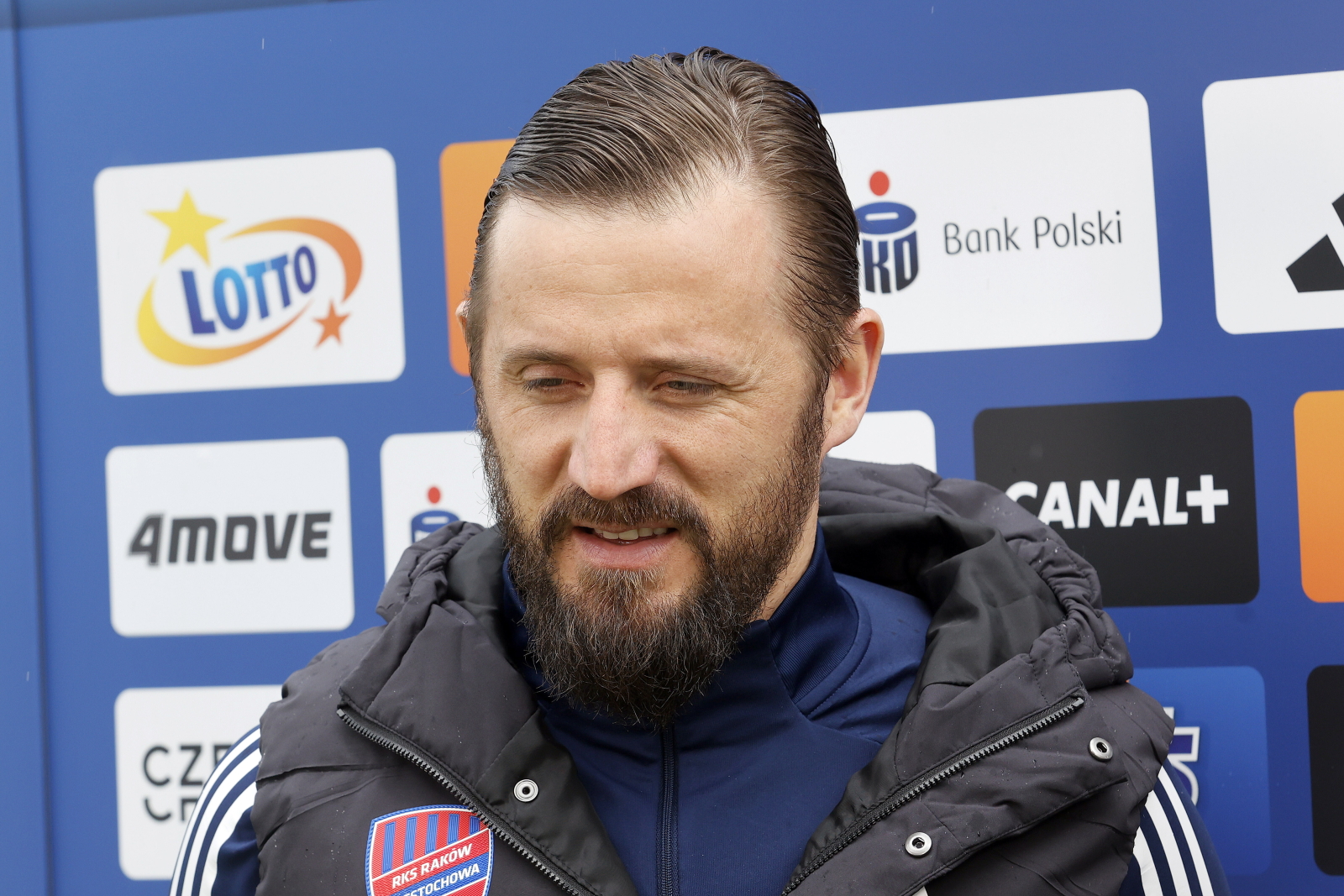 "Są bez treningu". Trener Rakowa bał się o kolejne kontuzje