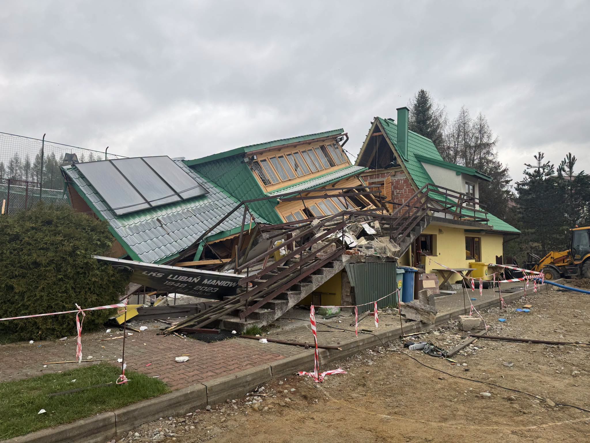 Dramat polskiego klubu. Wybuch na stadionie, są zniszczenia