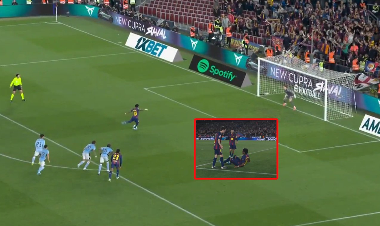 Ależ pech Yamala. Strzelił gola i doznał kontuzji