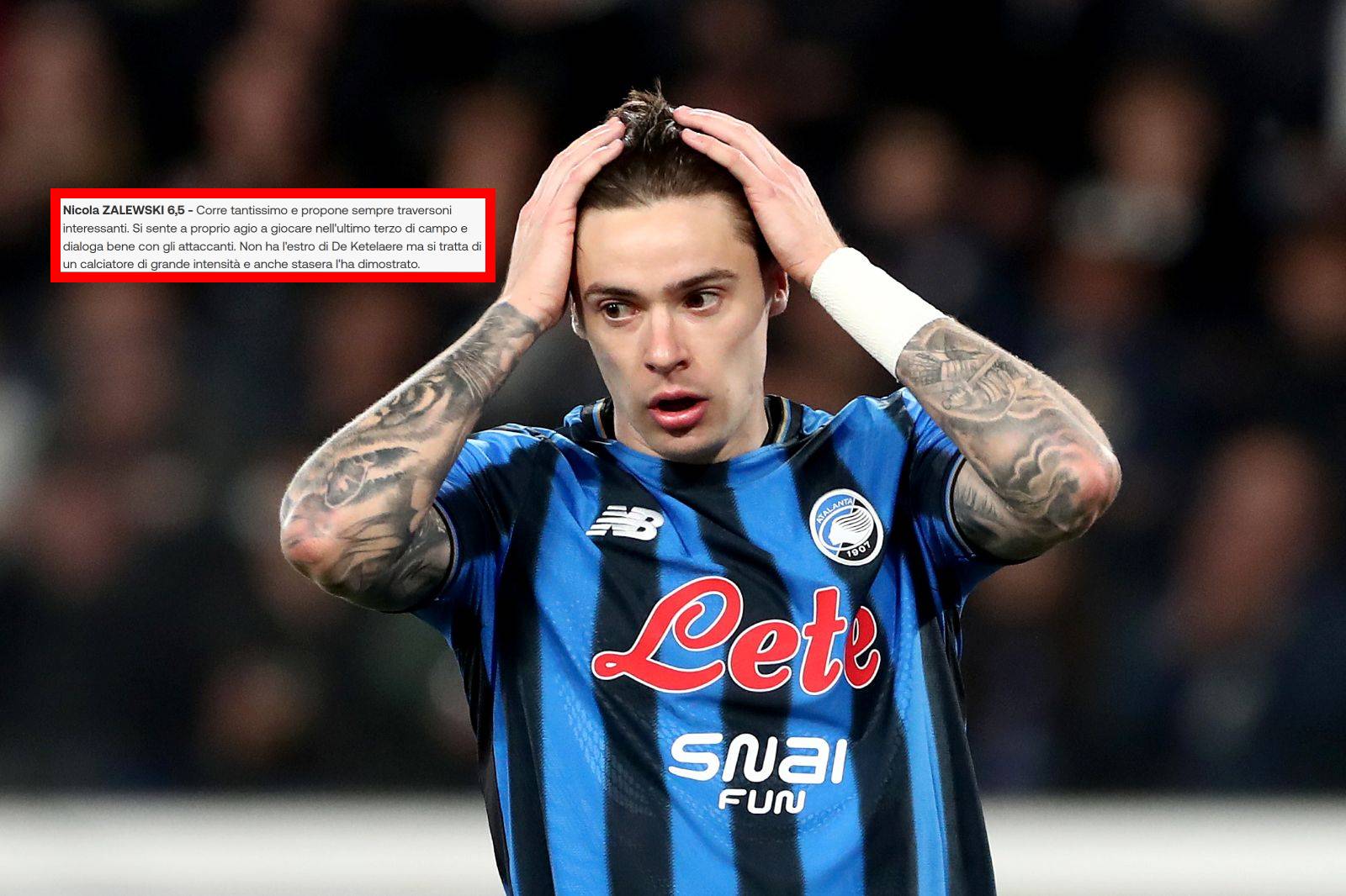 Atalanta straciła szansę na trofeum. Oto co Włosi napisali o Zalewskim