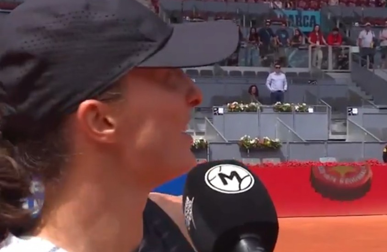 Świątek zaskoczyła kibiców. Zwróciła się do nich... po hiszpańsku