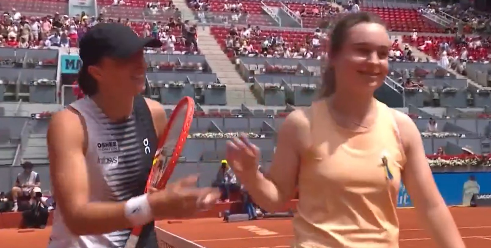 Przegrała z Igą 1:6, 2:6. Tak zachowała się po meczu