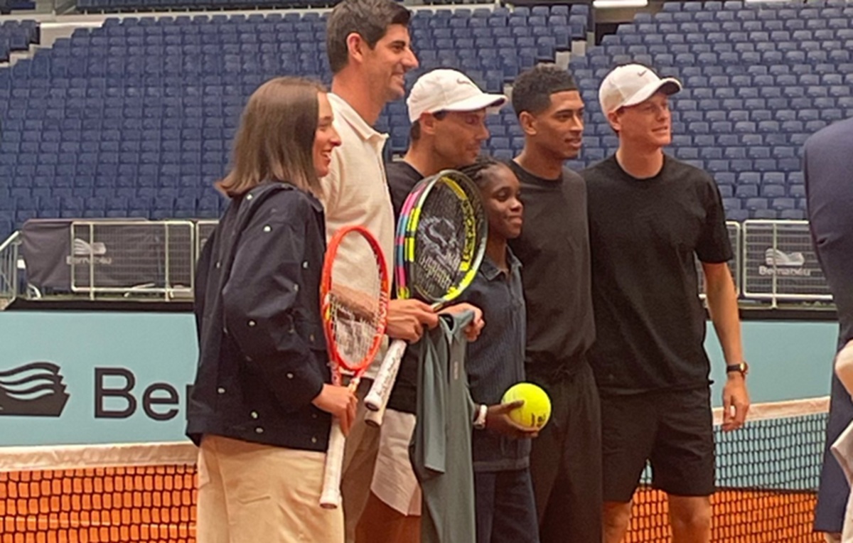 Wyjątkowe wydarzenie. Zobacz, z kim spotkała się Świątek tuż po swoim meczu