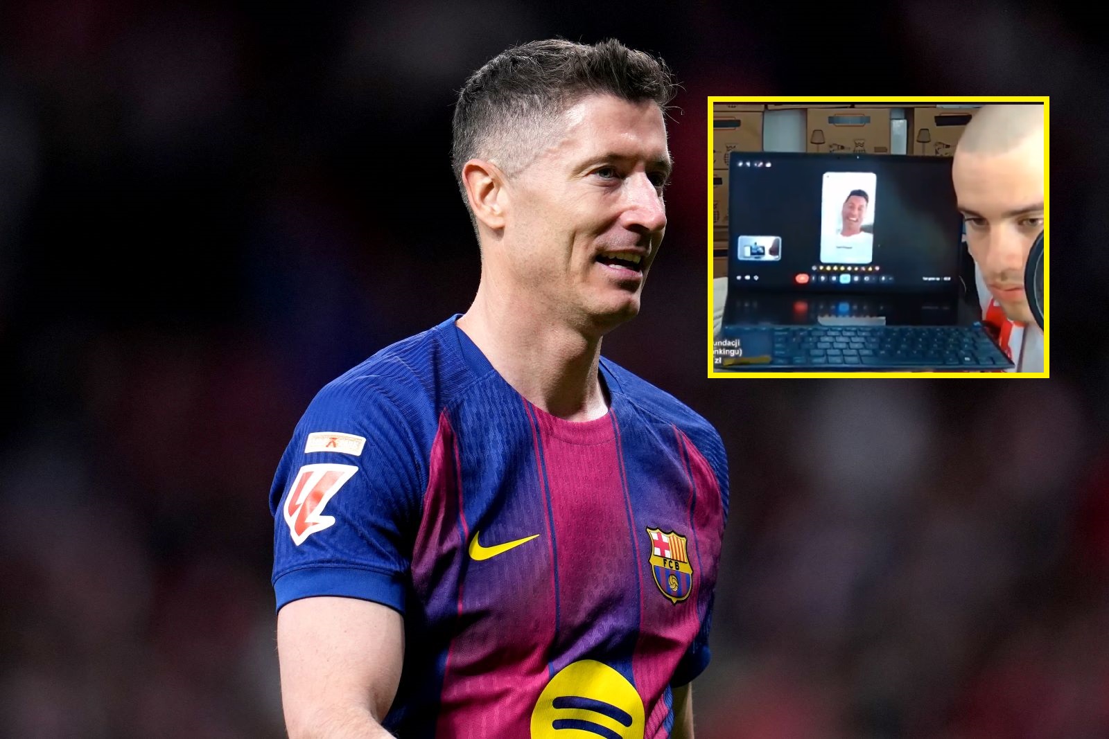 Juventus czy Milan? Wymowna reakcja Lewandowskiego