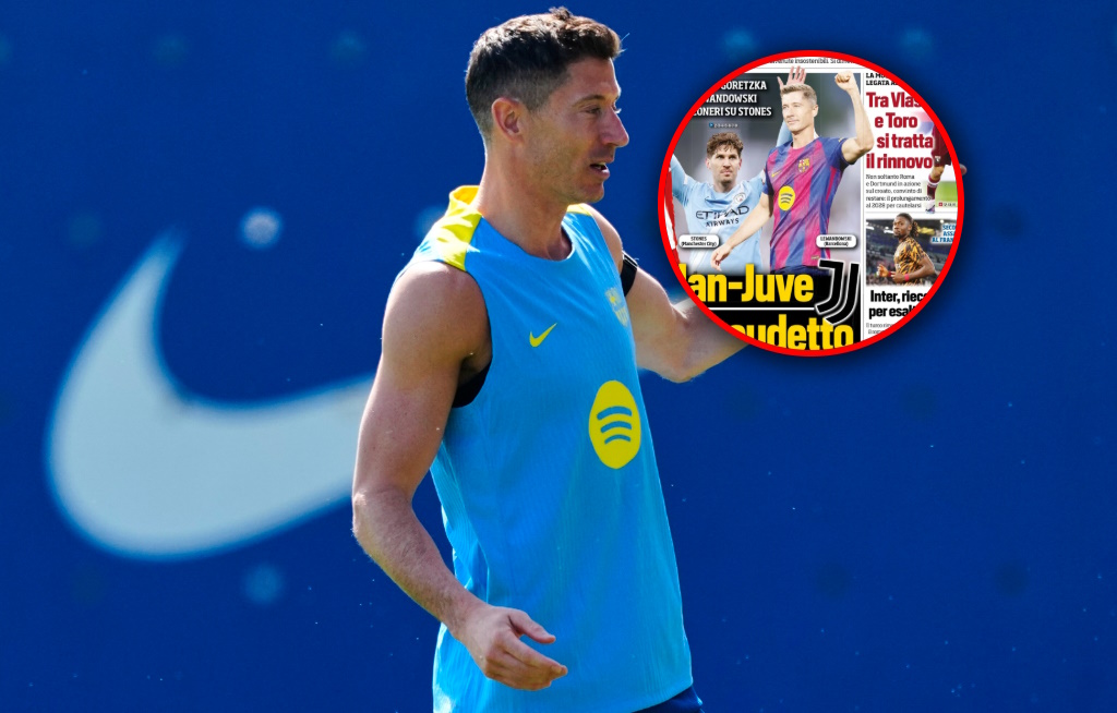 "Walka o Lewandowskiego". Włosi od rana piszą o Polaku