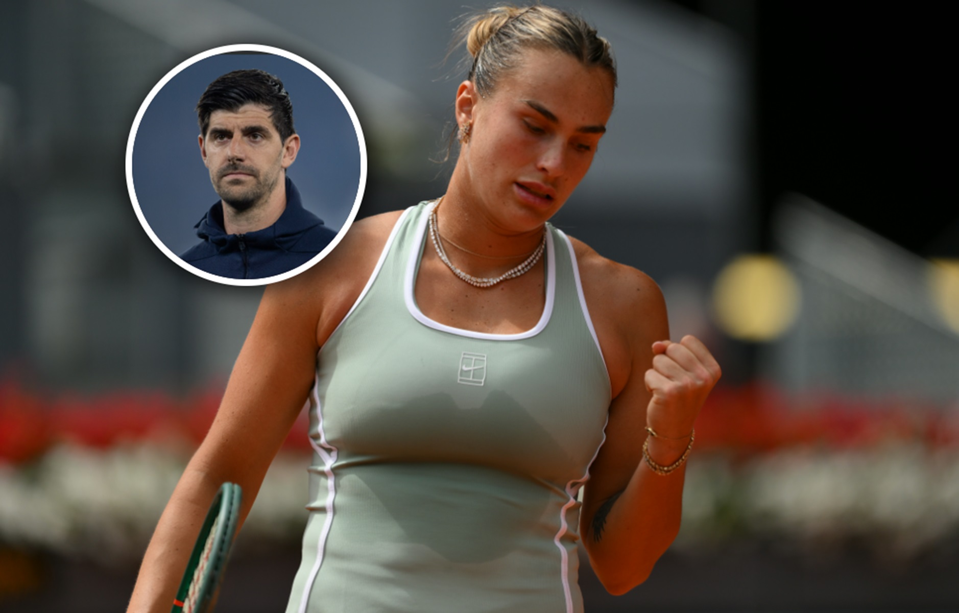 Zaprosiła gwiazdę Realu do swojego boksu. Sabalenka tak to wyjaśniła