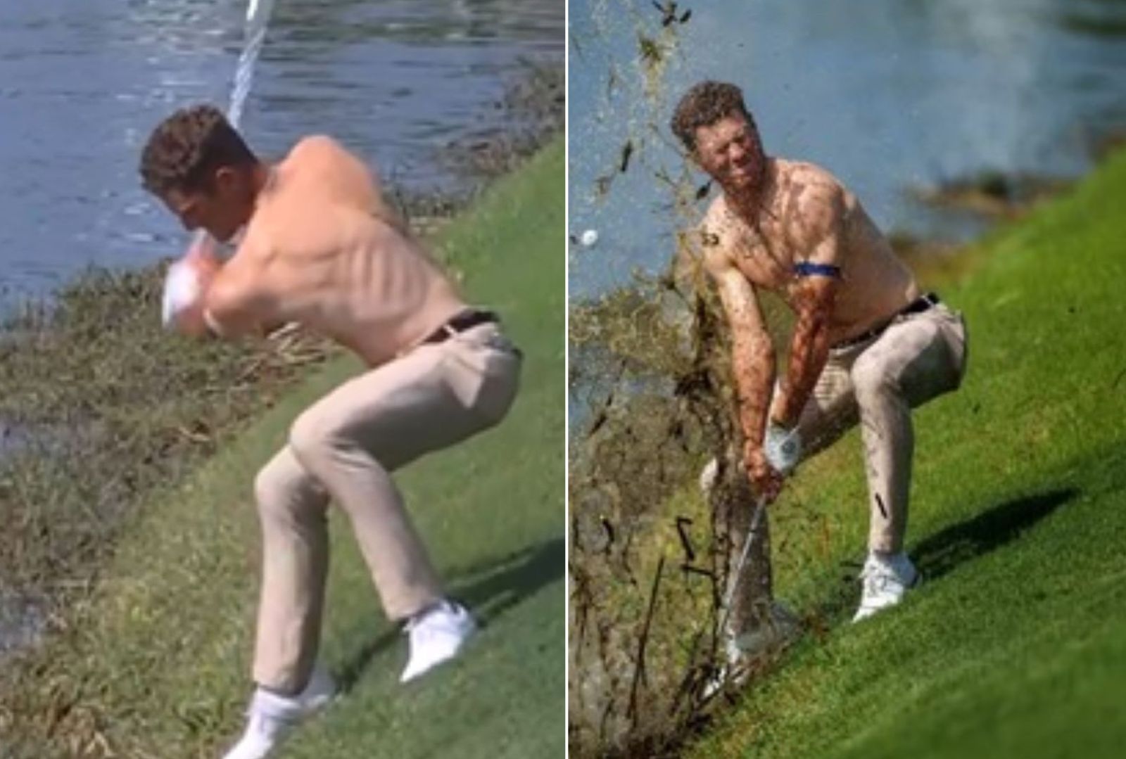 Ponad 2 mln wyświetleń. Nagle zdjął koszulkę. Tylko spójrz, jak to się zakończyło