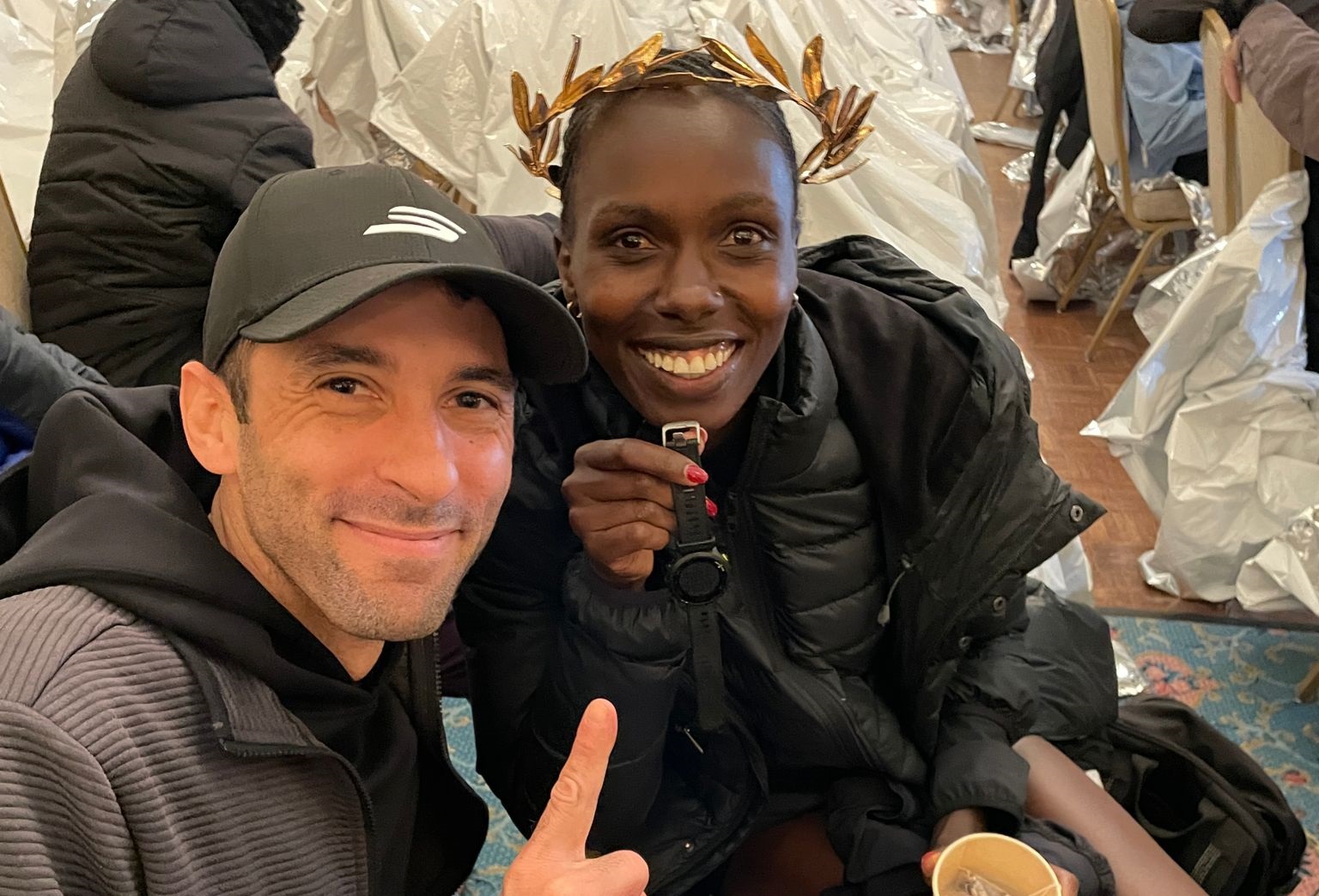 Gwiazda zapomniała zegarka. Pomógł jej... kibic. Niesamowity finał