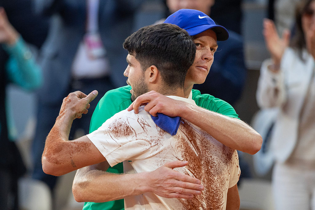 Klasa. Tak Sinner skomentował dramat Alcaraza