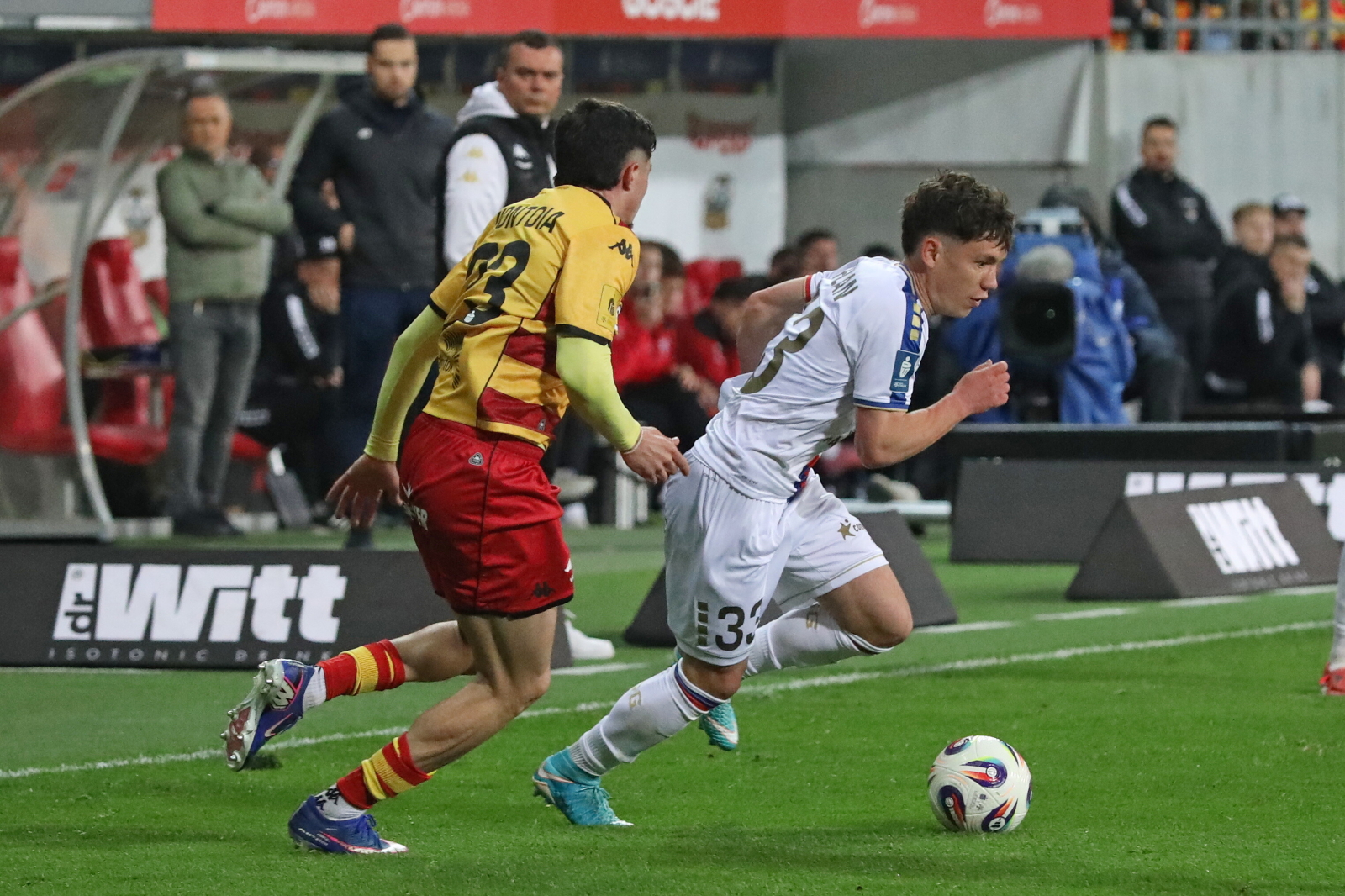 Niezwykła dramaturgia w Białymstoku. Górnik wygrywa w ostatniej akcji