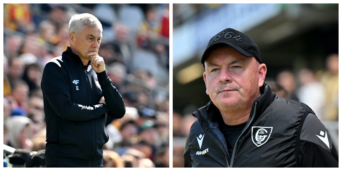 5 sekund milczenia Zielińskiego. Trenerzy Korony i GKS-u podsumowali mecz