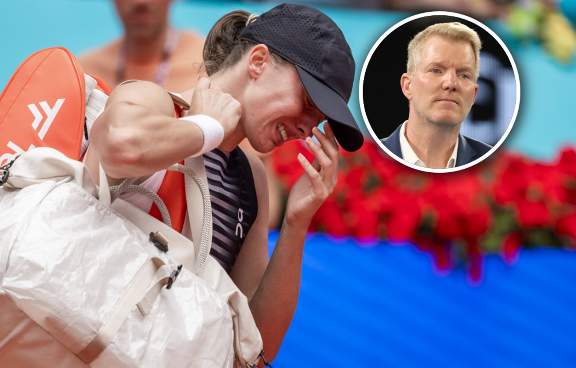 Świątek przegrała z wirusem. Słynny tenisista ma zaskakującą teorię