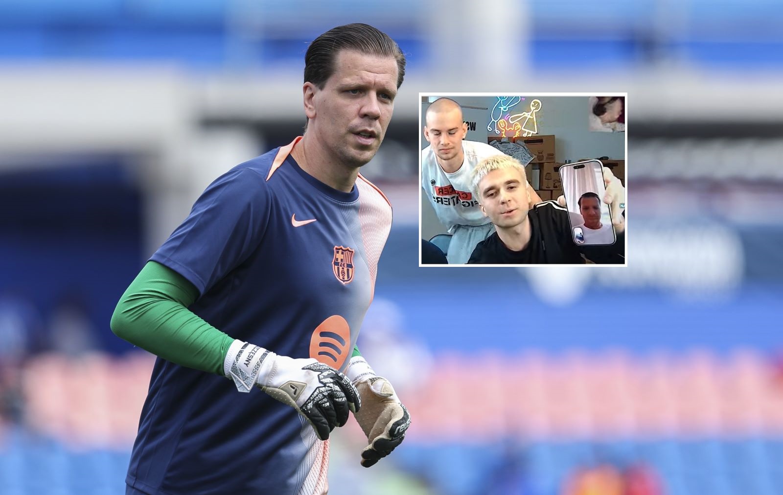 Szczęsny u Łatwoganga. Złożył istotną obietnicę. 100 mln zł i zrobi to