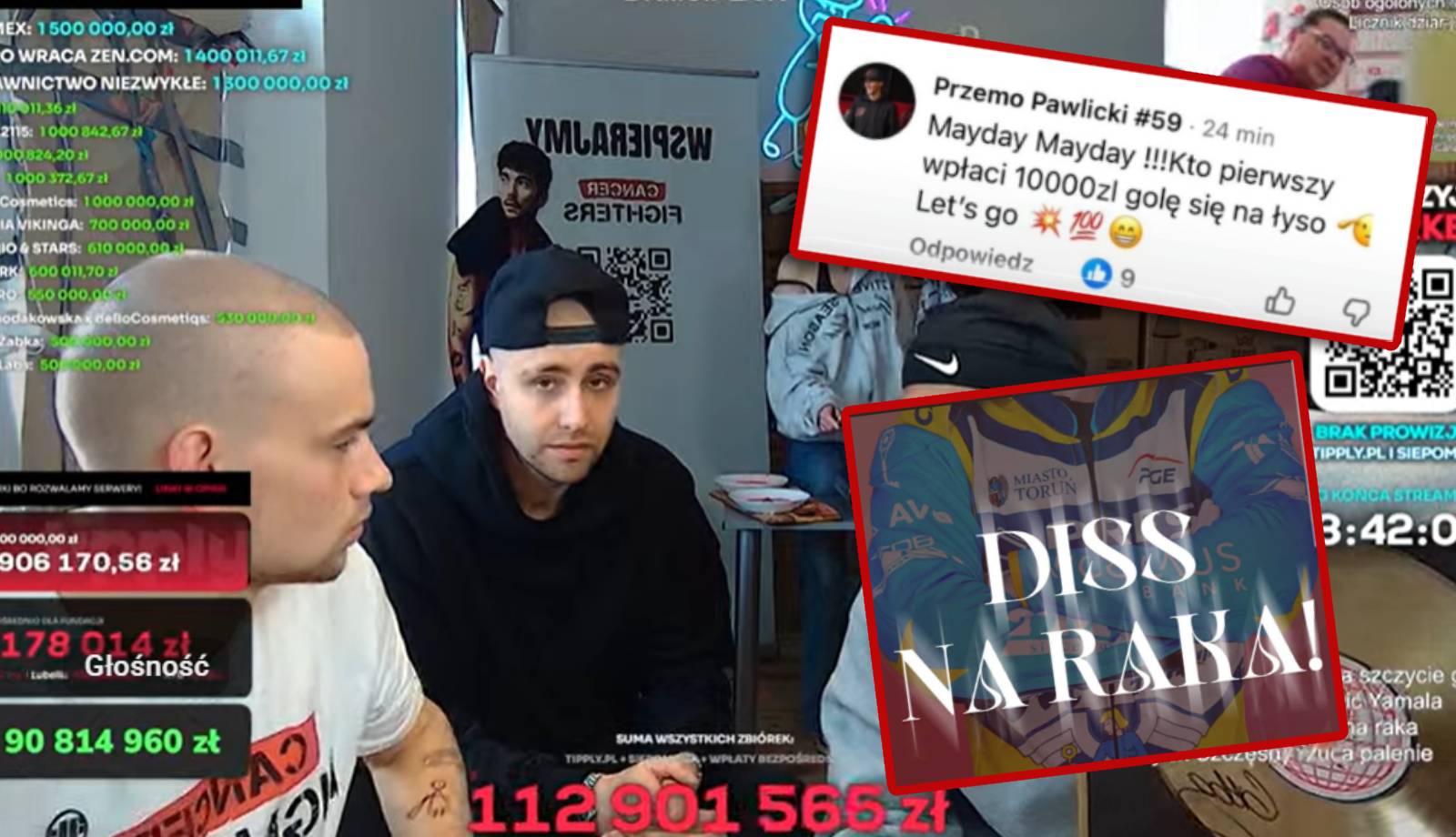 10 tys. zł i goli się na łyso! Środowisko sportowe coraz liczniej wspiera akcję Łatwoganga