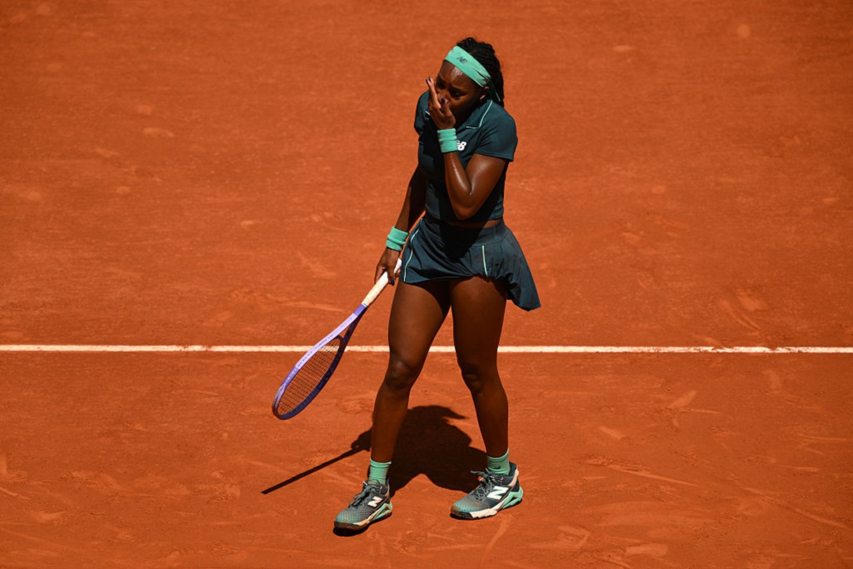 Gauff miała łzy w oczach. Lekarz pojawił się na korcie