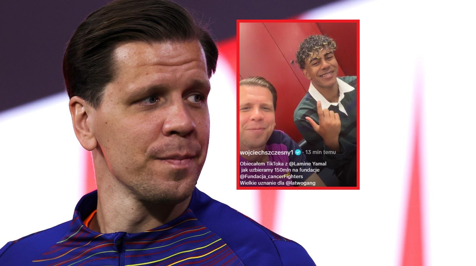 To stało się naprawdę! Yamal też wsparł akcję "Łatwoganga"