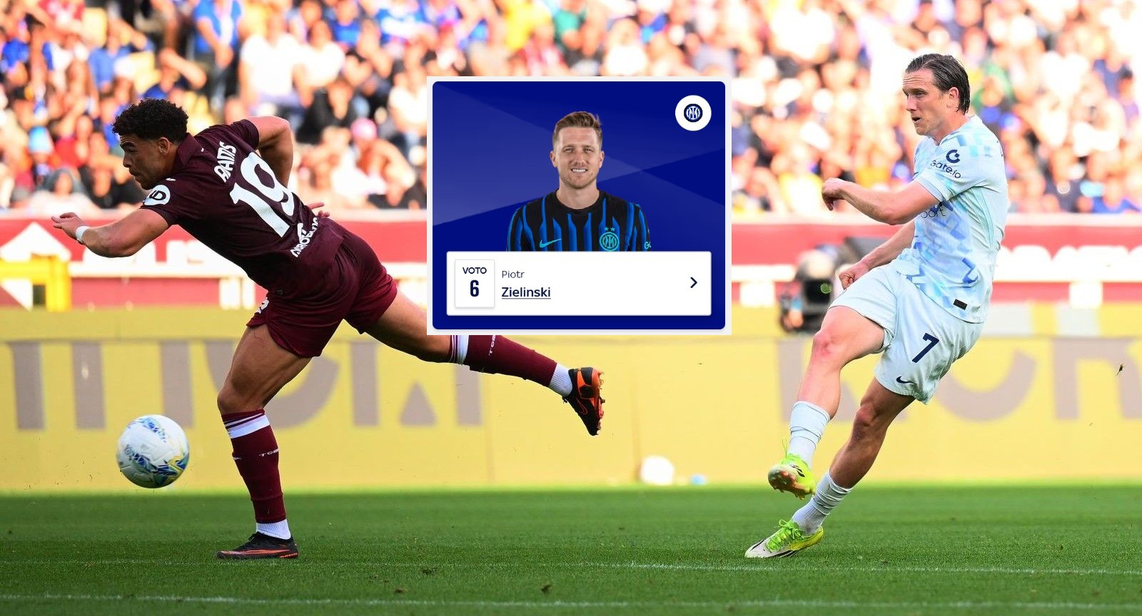 Rozegrał cały mecz. Włosi ocenili Zielińskiego