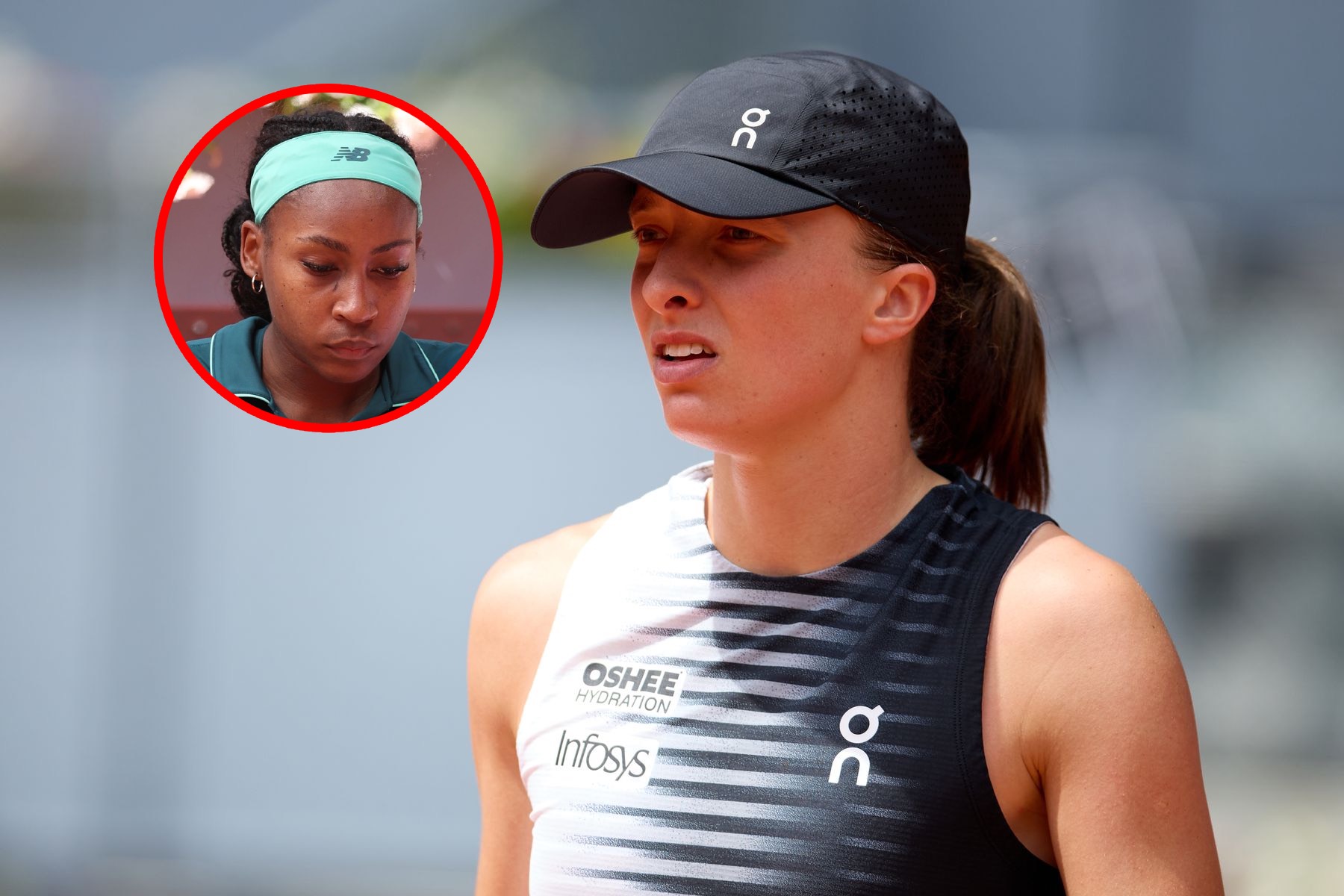 Pojawiła się teoria po zatruciu Świątek. Gauff gwałtownie ją obaliła