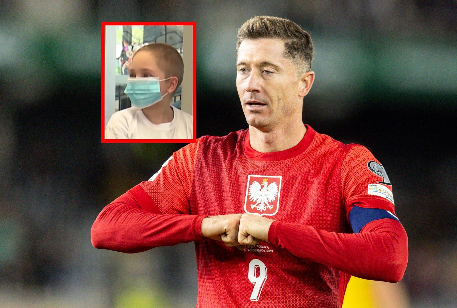Lewandowski znowu pokazał wielkie serce. Złożył obietnicę