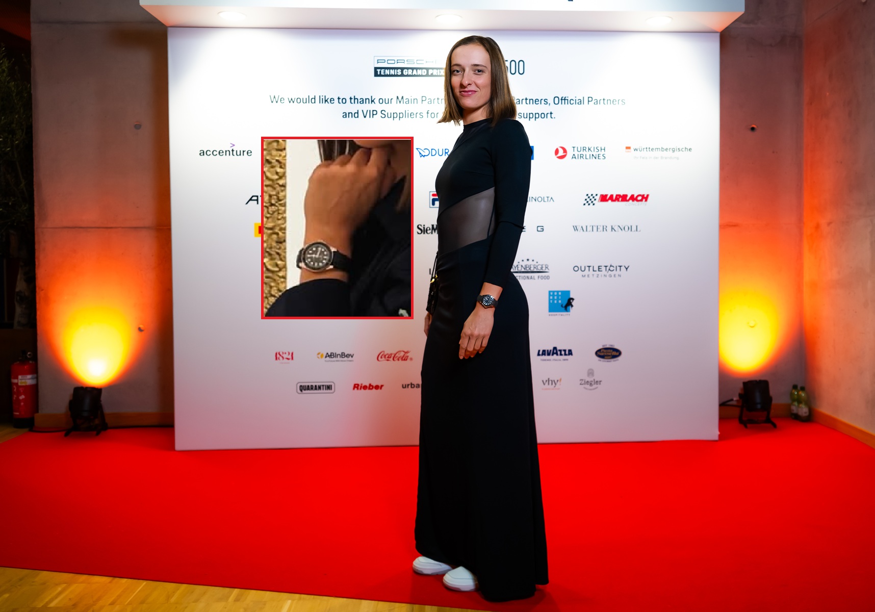 Zegarek Świątek rzucił się w oczy. Wiadomo, ile kosztuje