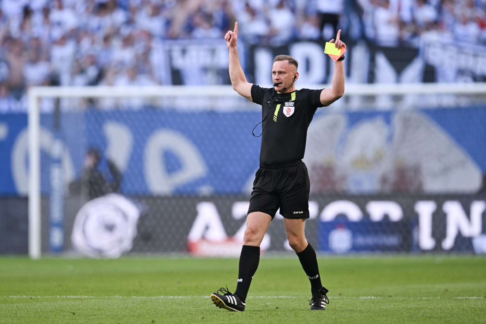 Kolegium Sędziów PZPN mówi wprost: Lasyk popełnił błąd w meczu Lech - Legia