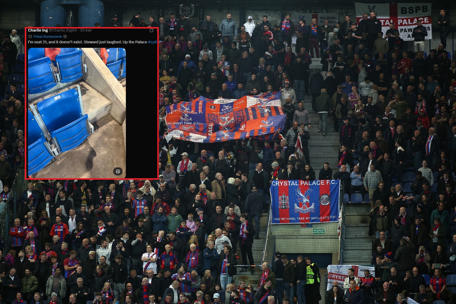 Anglik przyjechał na mecz do Krakowa. Nie do wiary, co zobaczył na stadionie