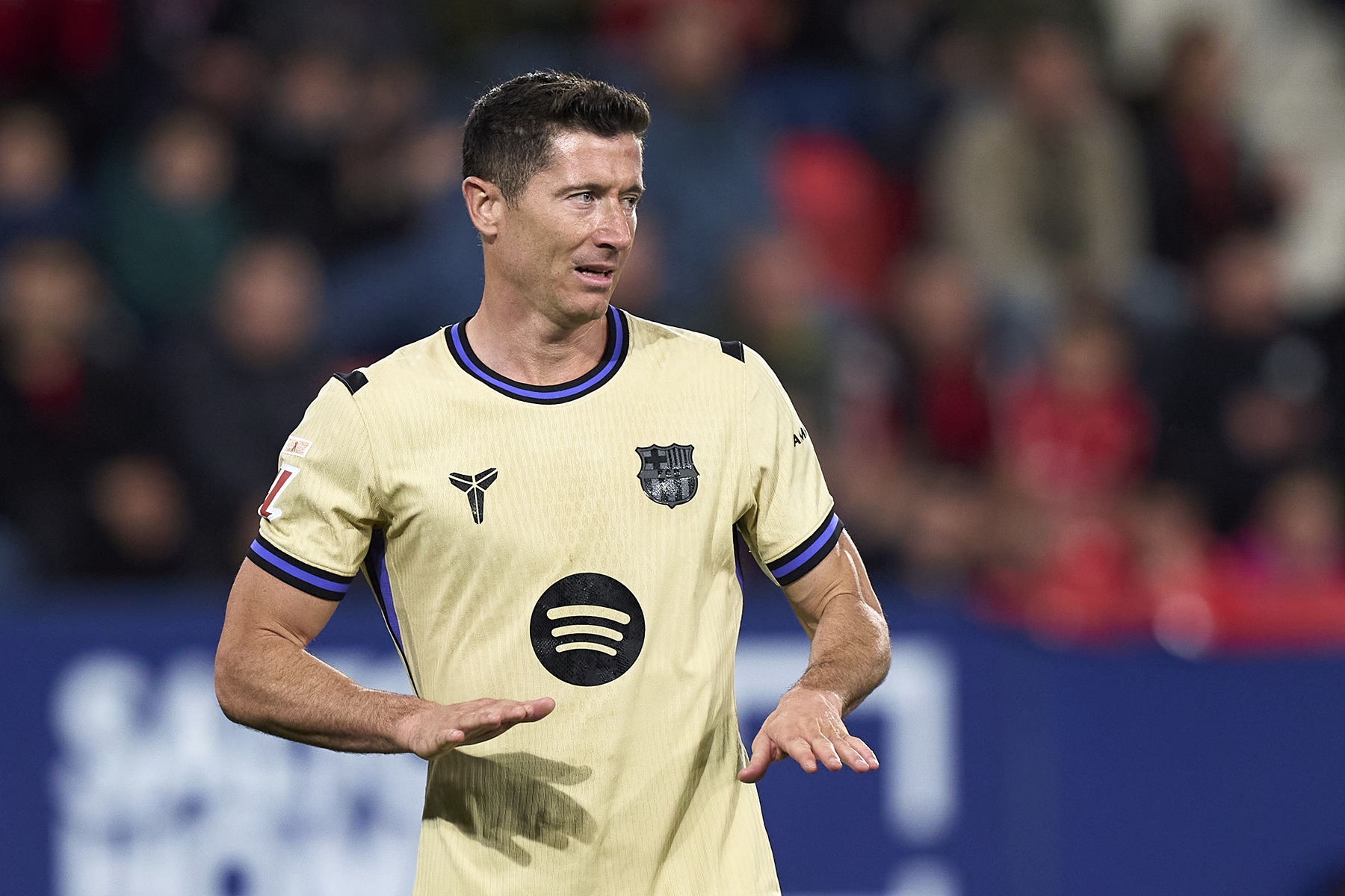 Hiszpanie wskazują, co chce zrobić Lewandowski. 