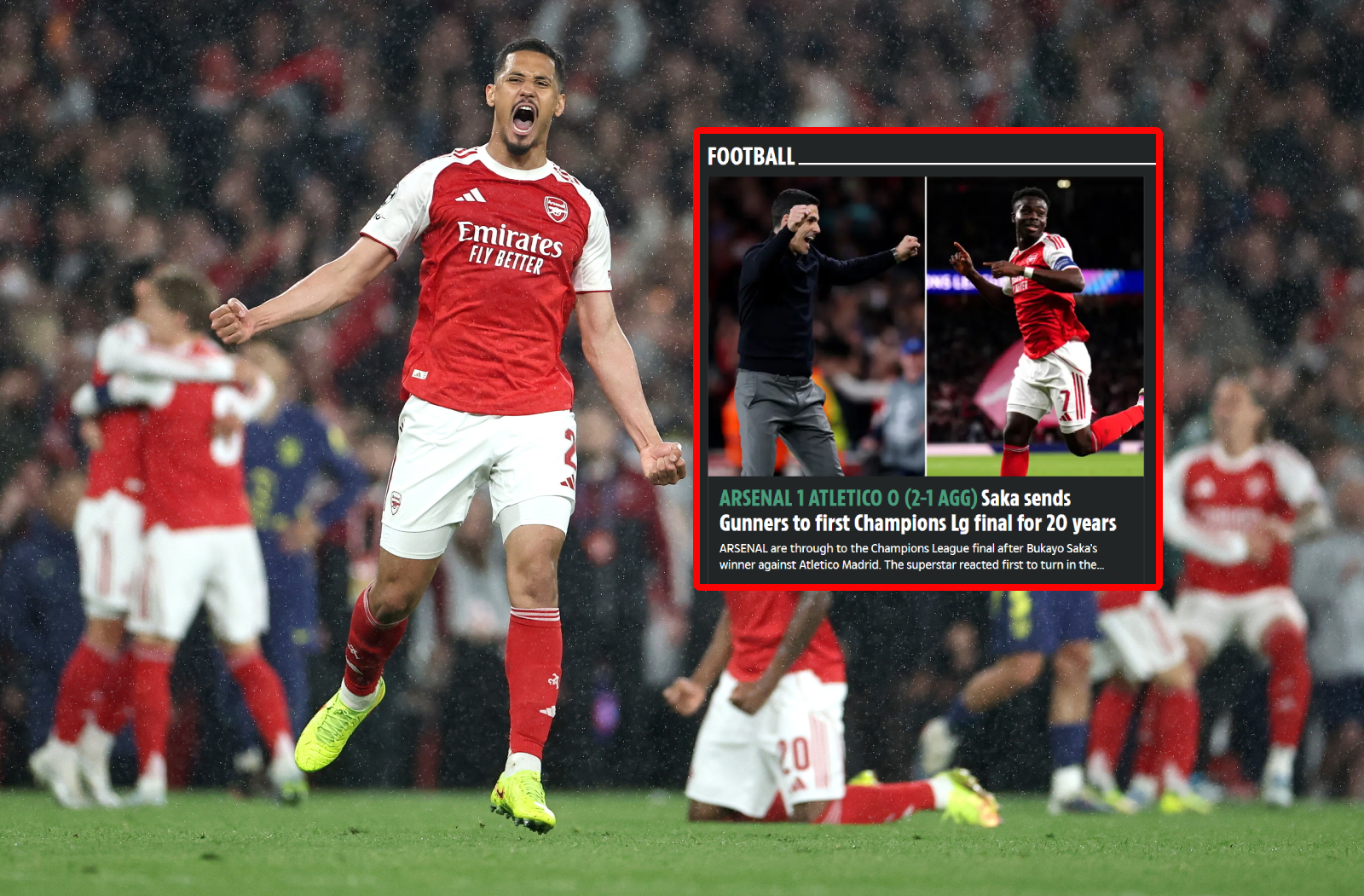"Simple the Pest". Angielskie media świętują awans Arsenalu