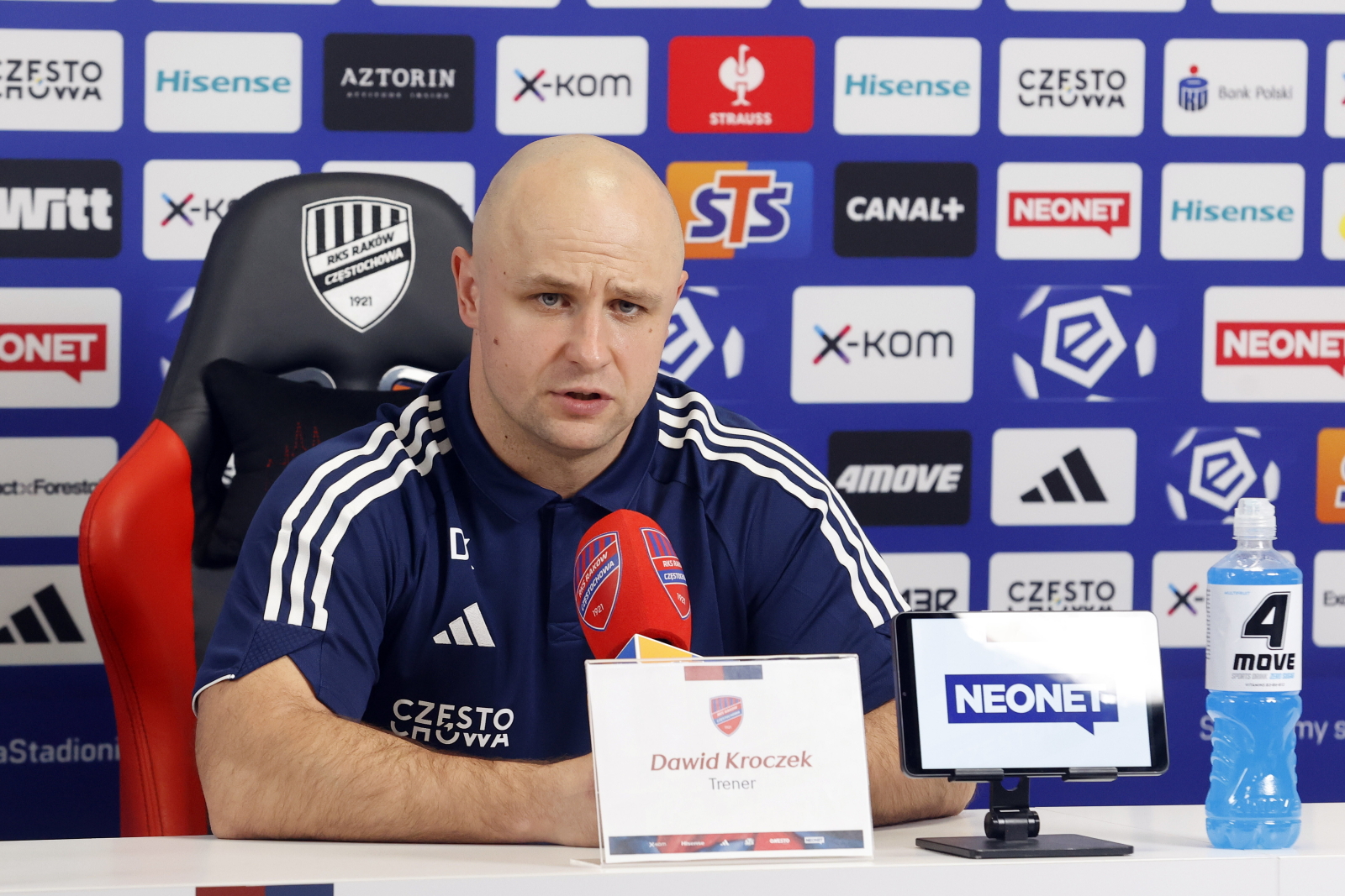 Kroczek wie jak odmienić Raków. "W żaden sposób mnie to nie paraliżuje"