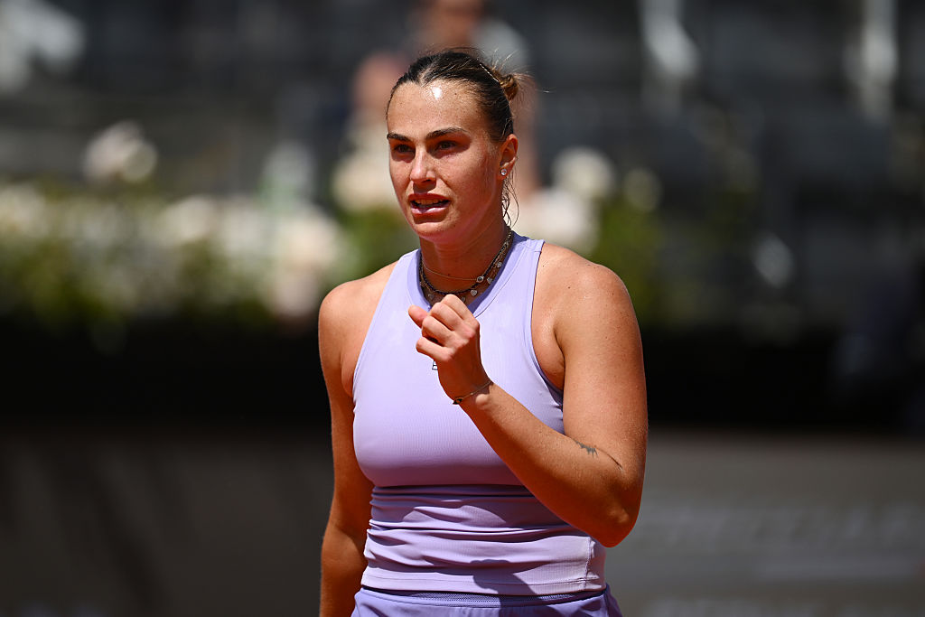 Aryna Sabalenka wystartowała w Rzymie. Odrobina stresu na początku meczu
