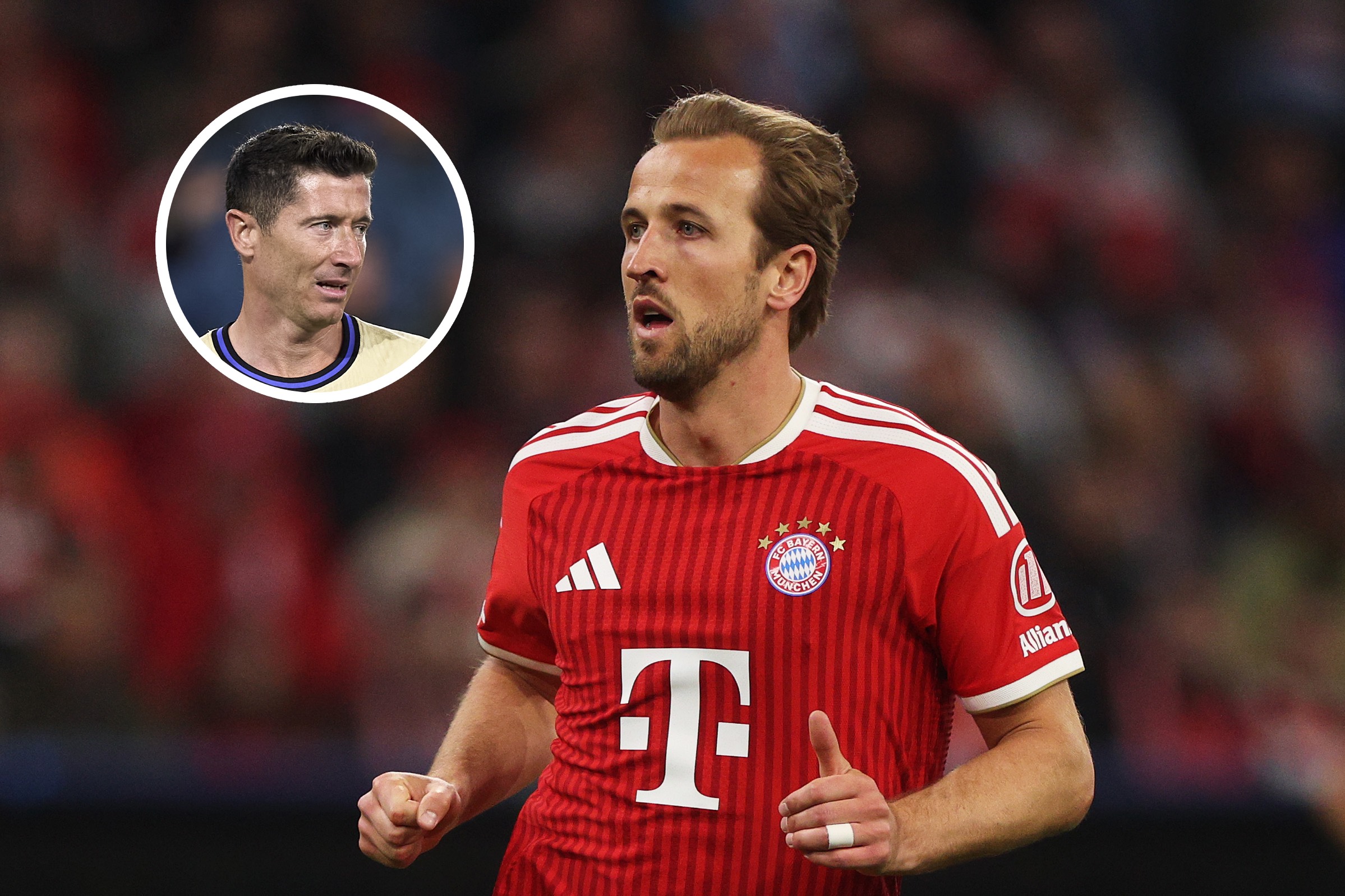 Kane czy Lewandowski? Tak mówią o nich w Monachium