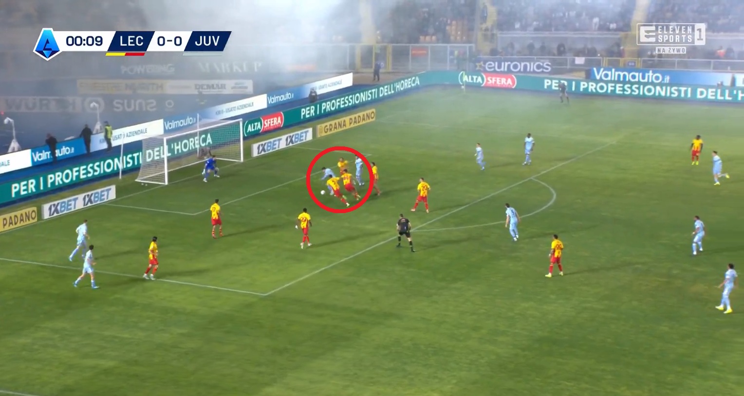 Sceny we Włoszech. Gol po... 10 sekundach