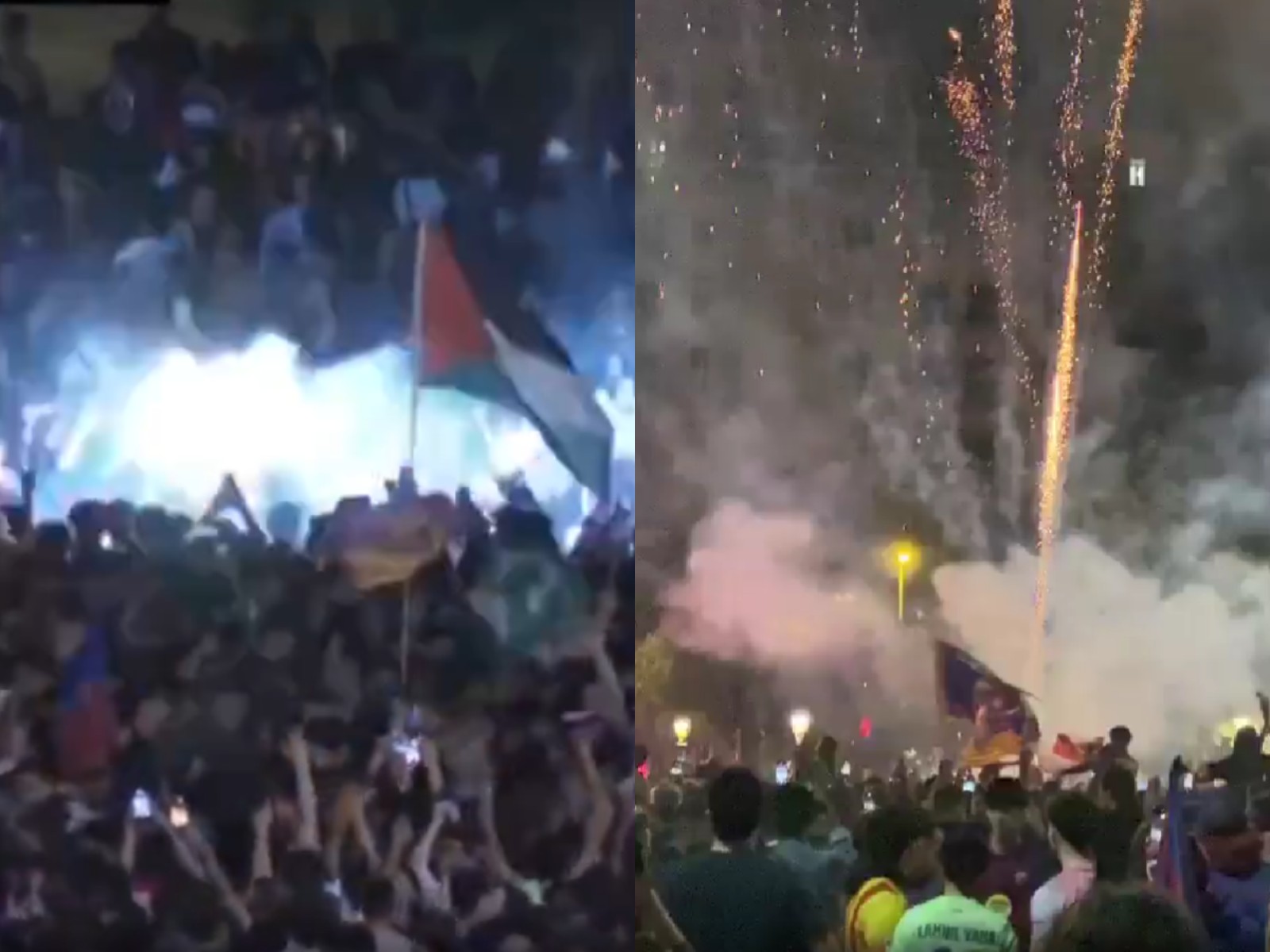 Kibice oszaleli z radości. Tak Barcelona świętowała do białego rana